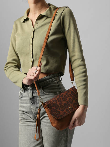 Crossbody Bag Leopard Miniprix Brown leopard 19623 other view 1