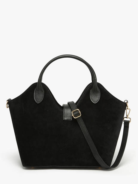 Handbag Velvet Studs Milano Black velvet studs VS25092 other view 4