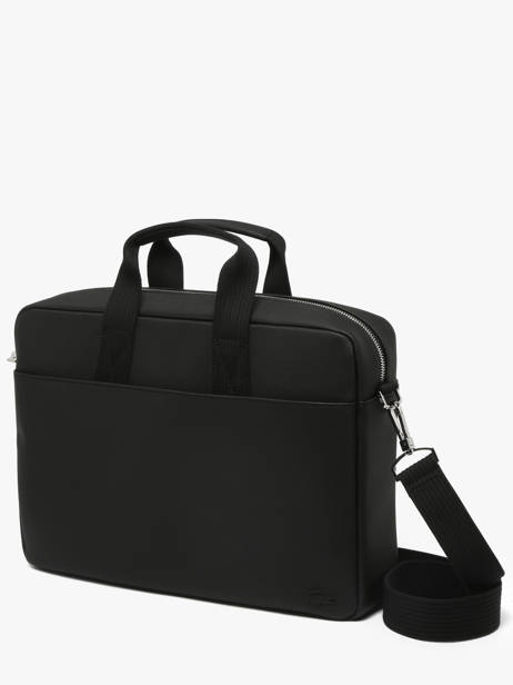 Business Bag Lacoste Black men's classic NH4429HC other view 2