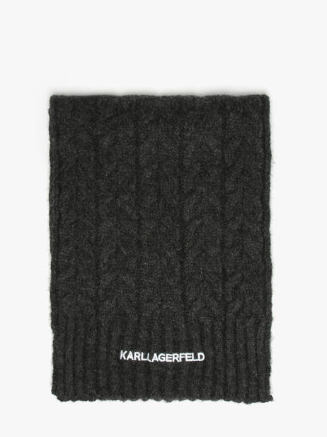 Scarf K Essential Karl lagerfeld Gray k essential A4W33029