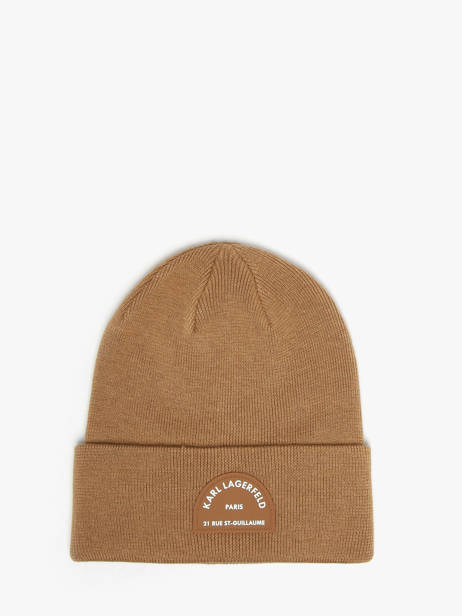 Beanie Rue St Guillaume Karl lagerfeld Brown rsg A4W33107