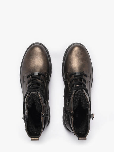 Boots Mustang Brown women M0042010 other view 3