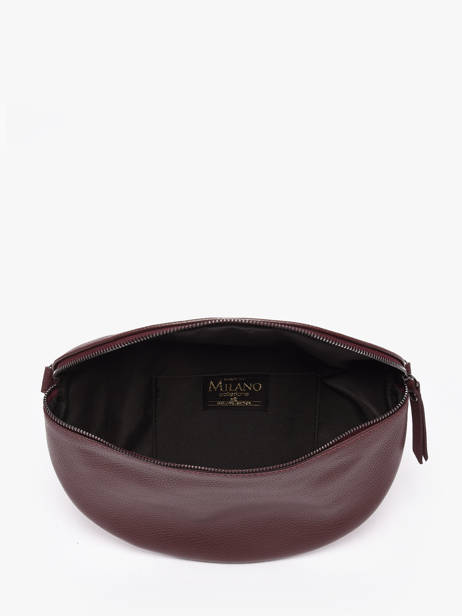 Leather Caviar Belt Bag Milano Red caviar CA21123 other view 3