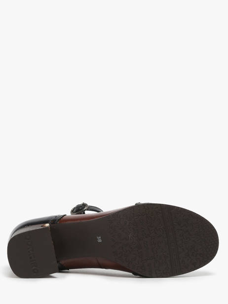 Heeled Derby Shoes Dacy In Leather Dorking Multicolor women D9618 other view 4