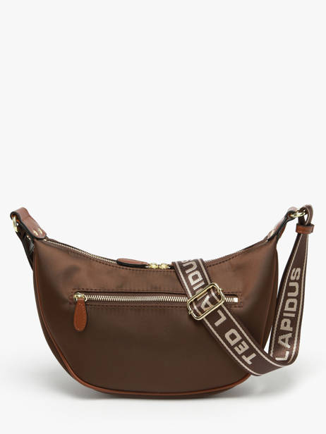Shoulder Bag Jamie Nylon Ted lapidus Brown jamie DU43503 other view 4