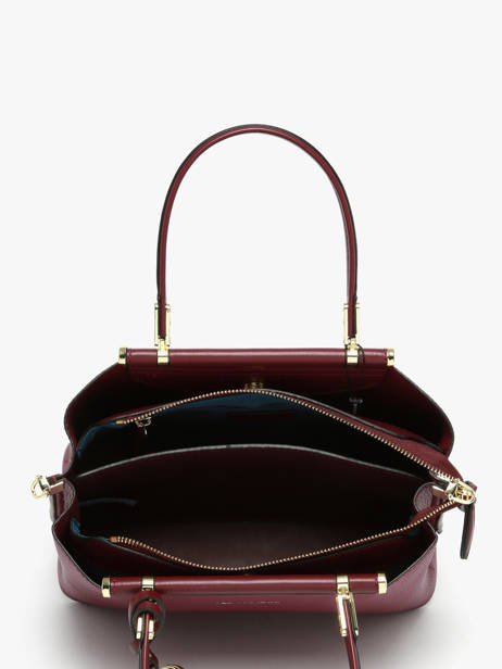 Small Azalie Satchel Ted lapidus Violet azalie TLHF9583 other view 3