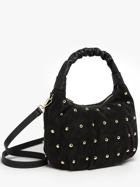 Sac Porté épaule Velvet Studs Milano Noir velvet studs VS25094 vue secondaire 2