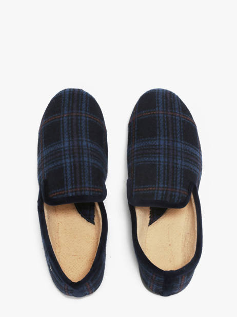 Slippers Isotoner Blue men 98121