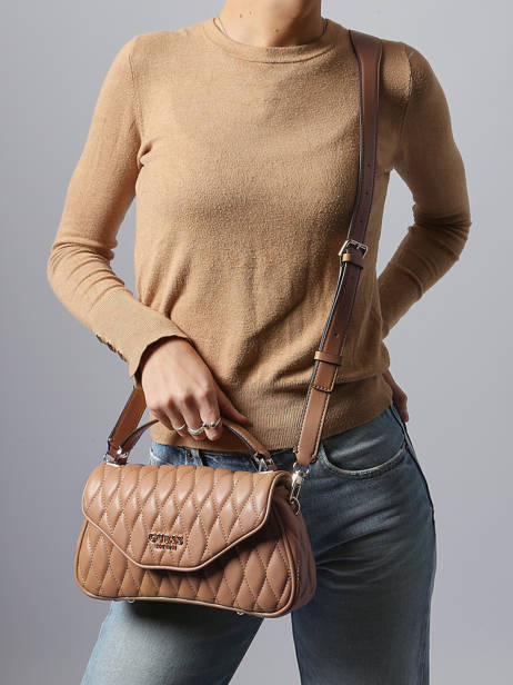 Crossbody Bag Valla Guess Beige valla QG812220 other view 1