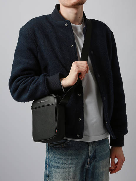 Crossbody Bag Tommy hilfiger Black th foundation AM13624 other view 1