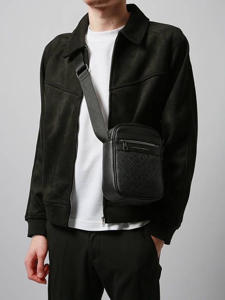 Crossbody Bag Monogram Tommy hilfiger Black monogram AM13493 other view 1