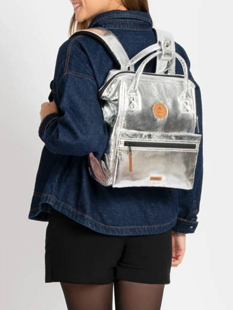 Backpack Adventurer S Lucky Star Cabaia Silver lucky star STA other view 1