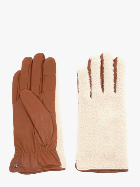 Gloves Isotoner Brown women gloves 85360