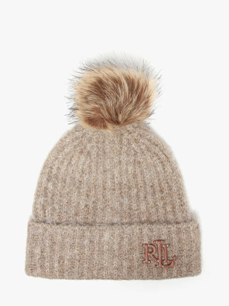 Beanie Lauren ralph lauren Beige textile 54960080