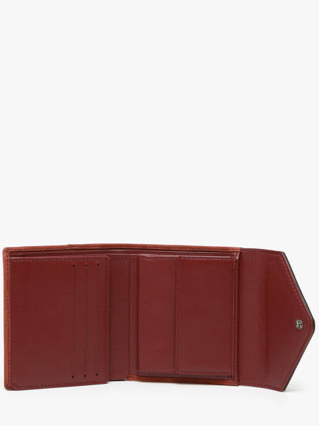 Wallet Leather Yves renard Orange nubuck 26680 other view 1