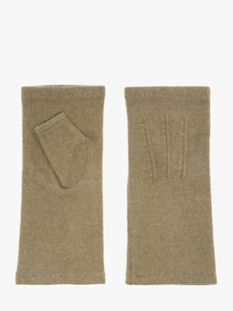 Gloves Isotoner Green women gloves 68654