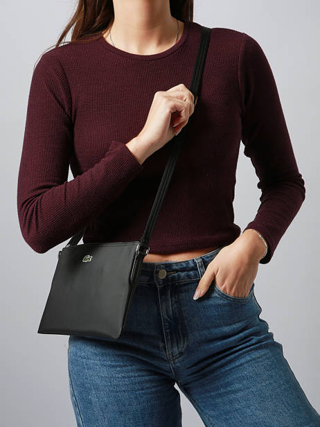 Shoulder Bag L.12.12 Concept Lacoste Black l.12.12 concept NF1887PK other view 1