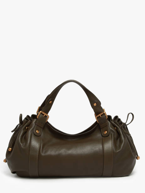 Shoulder Bag Icone Leather Gerard darel Green icone DCS01410 other view 4