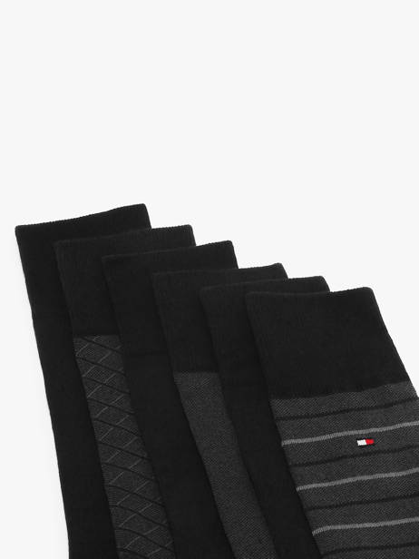 Men's Socks 6 Pairs Gift Box Tommy hilfiger Black socks 71235373 other view 3