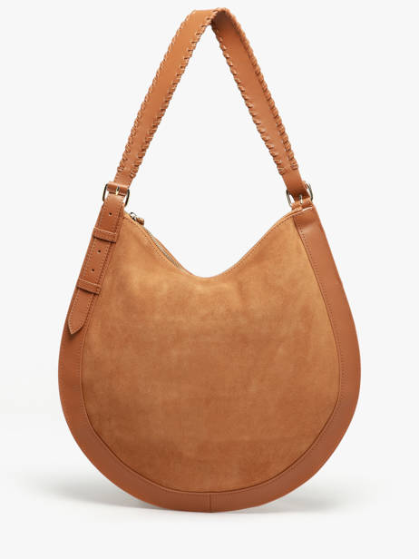 Medium Leather Hobo Bag Paul marius Brown vintage M other view 3