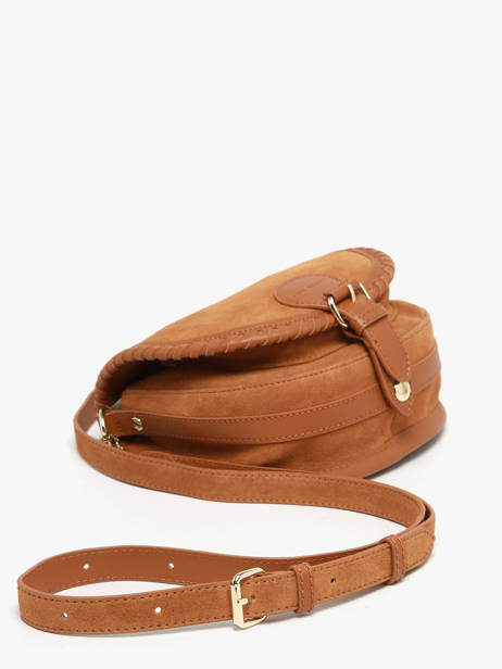 Small Leather Bobo Crossbody Bag Paul marius Brown vintage S other view 1