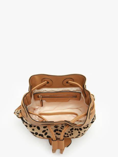 Leather Xs Capucine Leopard Crossbody Bag Paul marius Brown leopard CAPUXLEO other view 2