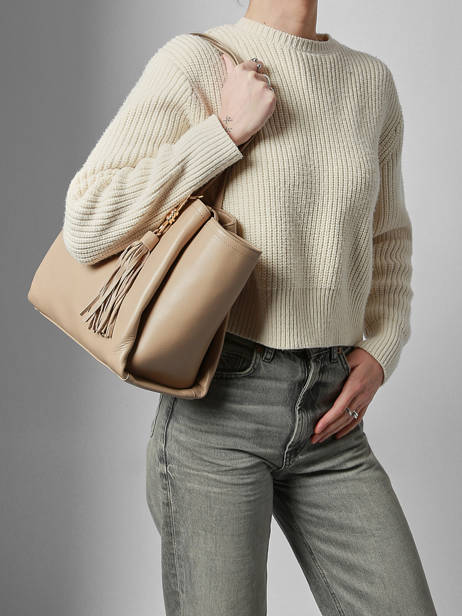 Shoulder Bag Helena Leather Francinel Beige helena 22947 other view 1