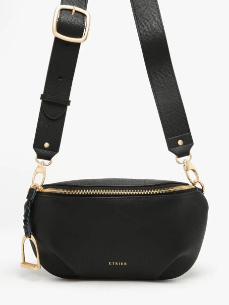 Sac Banane Etrier Noir torsade ETOS022M vue secondaire 1