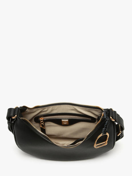 Shoulder Bag Torsade Leather Etrier Black torsade ETOS167M other view 3