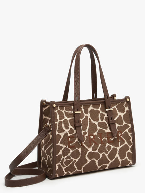Sac Bandoulière Safari Etrier Marron safari ESAI160S vue secondaire 3