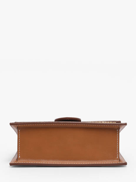 Preloved Leather Mini Bambino Crossbody Bag Jacquemus Brown second life 1560098 other view 7