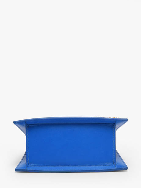 Preloved Leather Chiquito Moyen Crossbody Bag Jacquemus Blue second life 1560113 other view 7