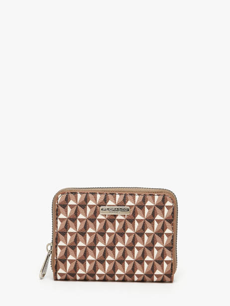 Coin Purse Wt Sigle Miniprix Brown wt sigle 5009