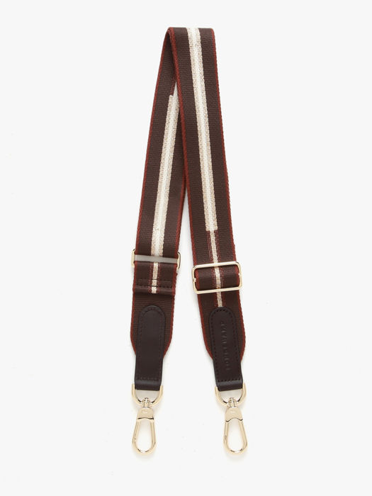 Longchamp Bandoulière graphique Bijoux Marron