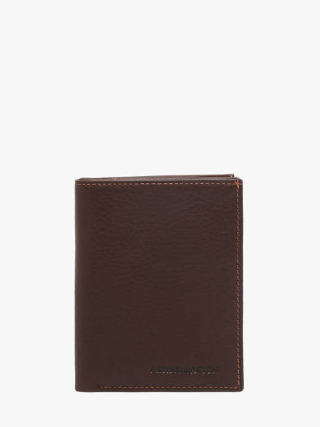 Wallet Leather Arthur & aston Brown ange 800