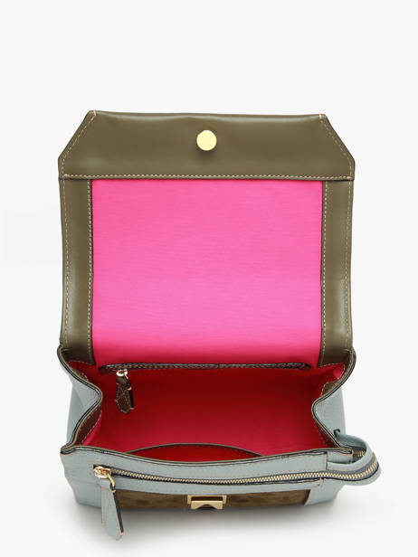 Sac Bandoulière Ninon Color Block Cuir Lancel Multicolore ninon A13370 vue secondaire 3
