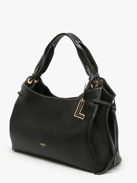 Sac Porté épaule Swann Cuir Lancel Noir swann A13990 vue secondaire 2