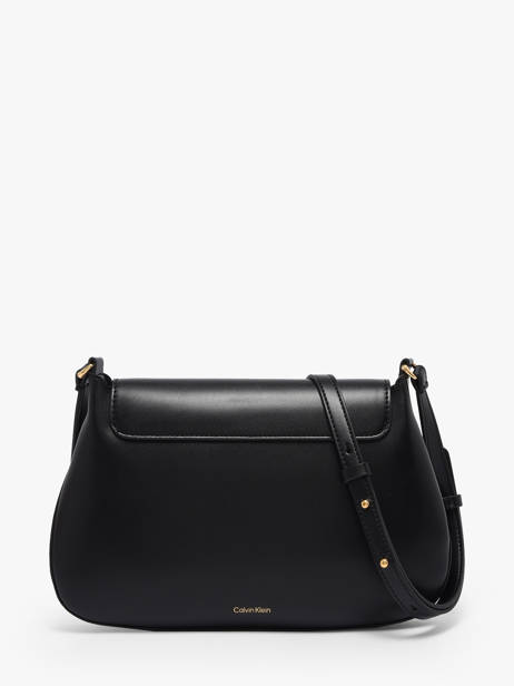 Shoulder Bag Engraved Polyurethane Calvin klein jeans Black engraved 4F3401G other view 3