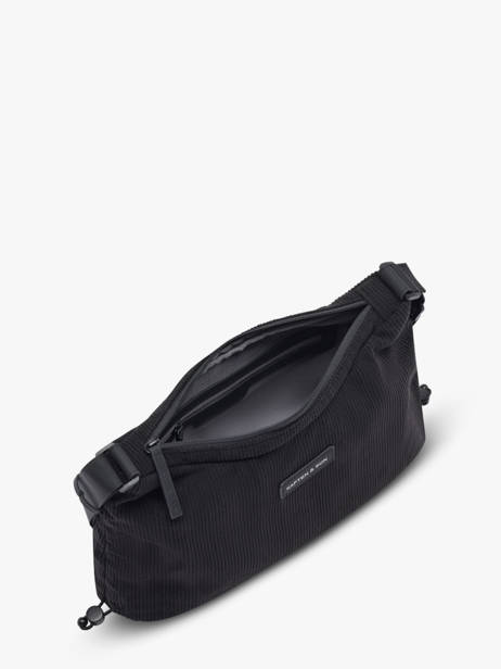 Skara Small Cord - Crossbody Bag  Kapten and son Black cord SC other view 2
