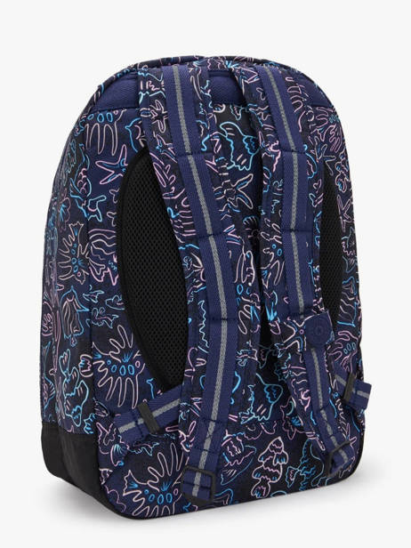 2-compartment Backpack Kipling Blue back to school / pbg PBGI7090 other view 4