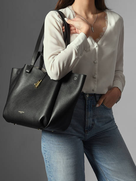 Sac Porté épaule Milano Horizon  Cuir Lancaster Noir milano horizon  83 vue secondaire 1