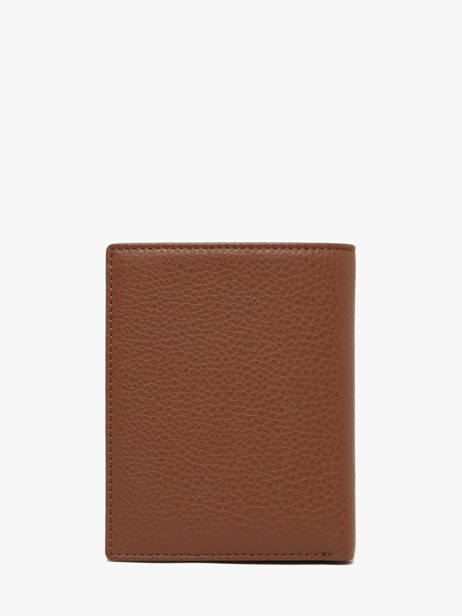 Wallet Foulonne Leather Yves renard Brown foulonne 23425 other view 3