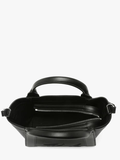 Sac Porté Main K/ville Cuir Karl lagerfeld Noir k ville B1W30067 vue secondaire 3