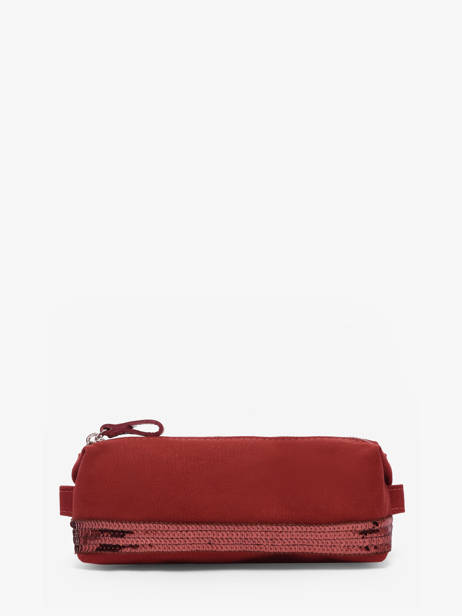 Trousse écolier Le Cabas Paillettes Vanessa bruno Rouge cabas 1V42030 vue secondaire 2