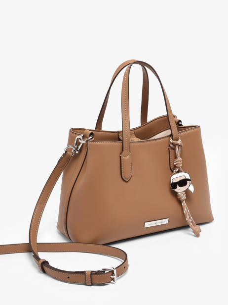 Satchel K Ikon Karl lagerfeld Brown k ikon B1W30003 other view 2