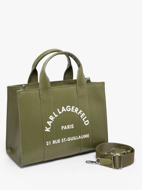 Tote Bag Rsg With Shoulder Strap Karl lagerfeld Green rsg A4W50027 other view 2