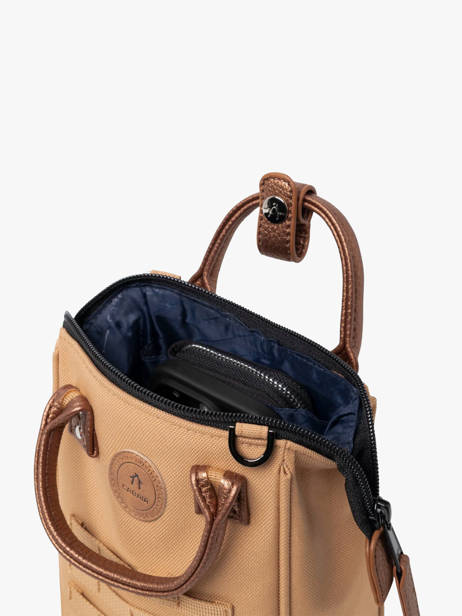 Nano Bag Crossbody 1 Compartment Cabaia Brown adventurer NANOBAG other view 2