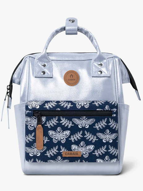 Backpack Adventurer Recycled Polyester Cabaia Silver adventurer XS other view 2