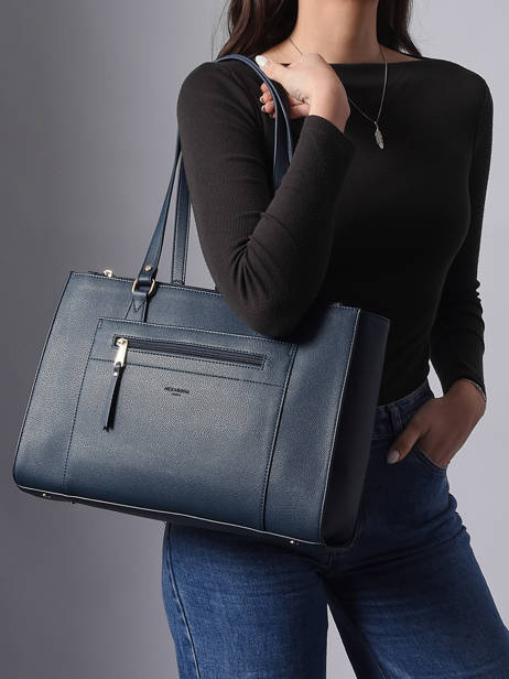 Shoulder Bag Lys Hexagona Blue lys 5620255 other view 1
