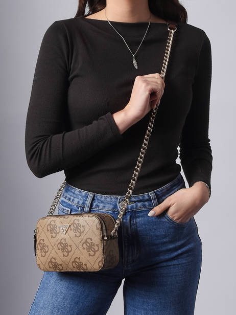 Sac Bandoulière Noelle Guess Marron noelle SO967214 vue secondaire 1